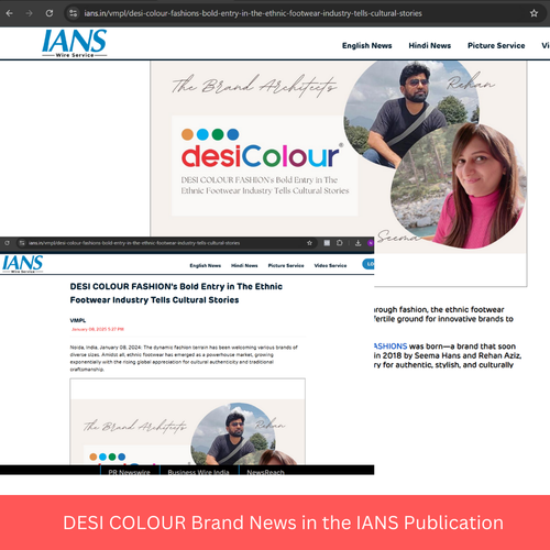 Desi Colour in IANS Publication