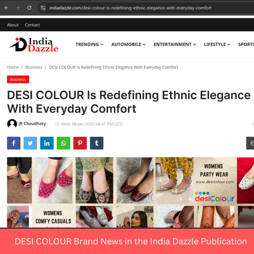 Desi Colour News in The India Dazzle Publication