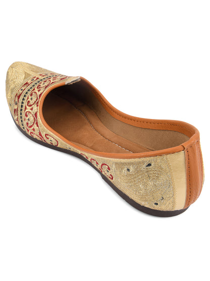 DESI COLOUR Mens Multi Ethnic Footwear/Punjabi Jutti