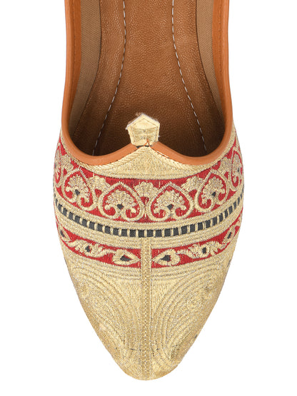 DESI COLOUR Mens Multi Ethnic Footwear/Punjabi Jutti