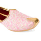 DESI COLOUR Mens Pink Ethnic Footwear/Punjabi Jutti