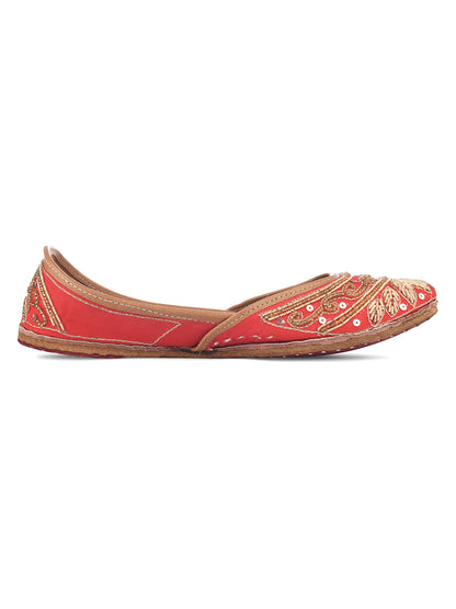 DESI COLOUR Women Beige Printed Ballerinas Flats